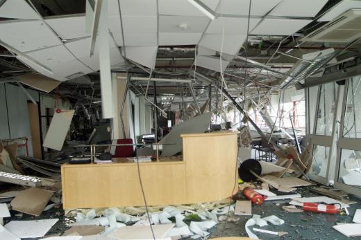 An earthquake is an act of God.