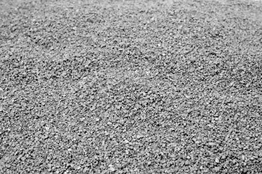 Gravel may be used to make a labyrinth.