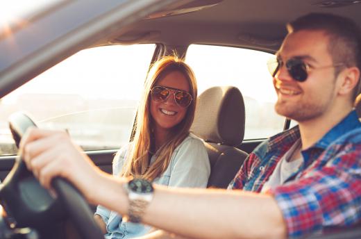 Individuals embarking on a road trip may decide to "hit the road."
