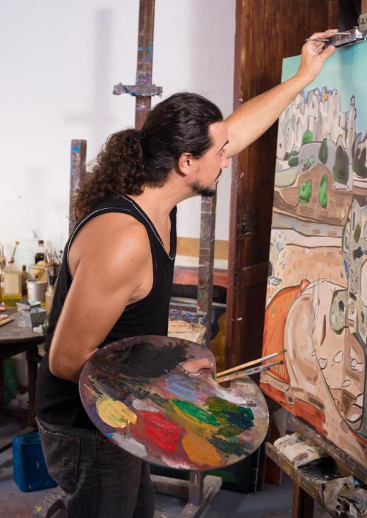 Paintings may include a visual narrative to them.