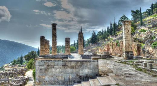 The ancient Greek city state of Athens attracted many early Western philosophers.