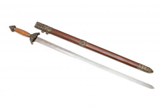 The Chinese Jian is a type of double-edged sword.