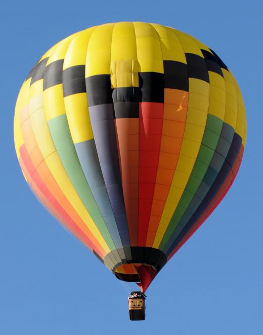 Someone "full of hot air" is like hot air balloon: full of little of substance.