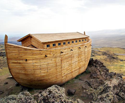 Some view the story of Noah's Ark as a biblical allegory.