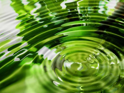 Interesting verbs, such as "ripple," can be part of a metaphor lesson.