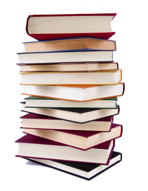 A stack of books featured in the Bulwer-Lytton Fiction Contest.