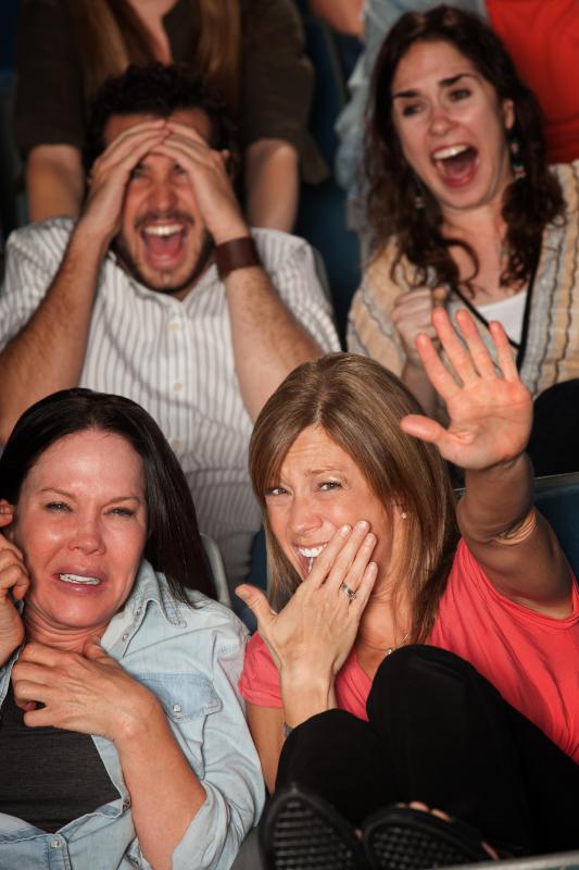 Many film theorists argue that scary movies are popular because they have a cathartic effect on viewers.